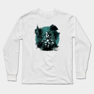 Scarecrow in the dark forest Long Sleeve T-Shirt